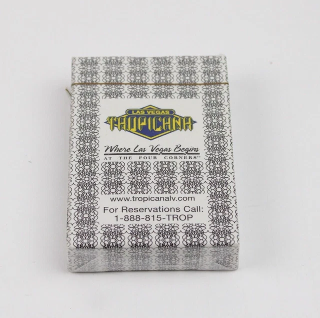 New Las Vegas Tropicana at the Four Corner's Playing Cards Sealed Never Opened