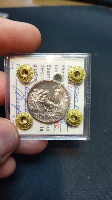 Brumus - R. d'Italia. Vitt. Em 3°. Lire 1 del 1915. "q. briosa" FDC NC Sigillata