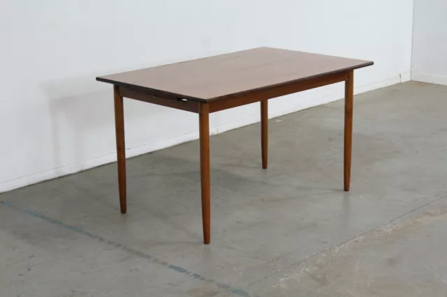 Mid-Century Danish Modern 48" Teak Dining Table