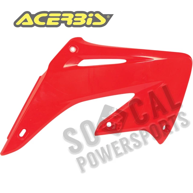 Acerbis Radiator Shrouds - Red - 2071360227