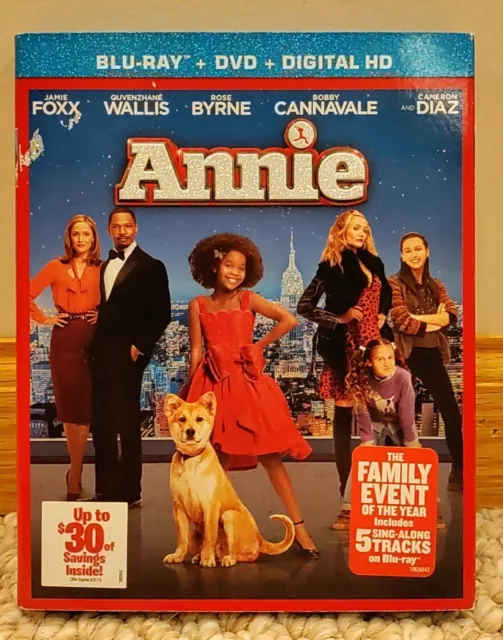 Annie (Blu-ray + DVD) Sealed, Brand New!