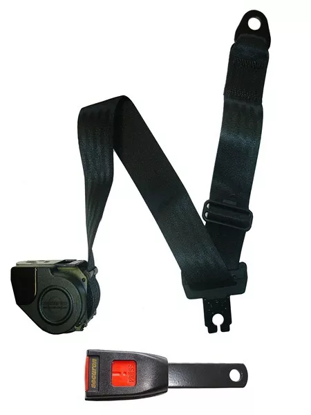 Seat Belt - Auto Lap & Diagonal - Black SECURON 507/15