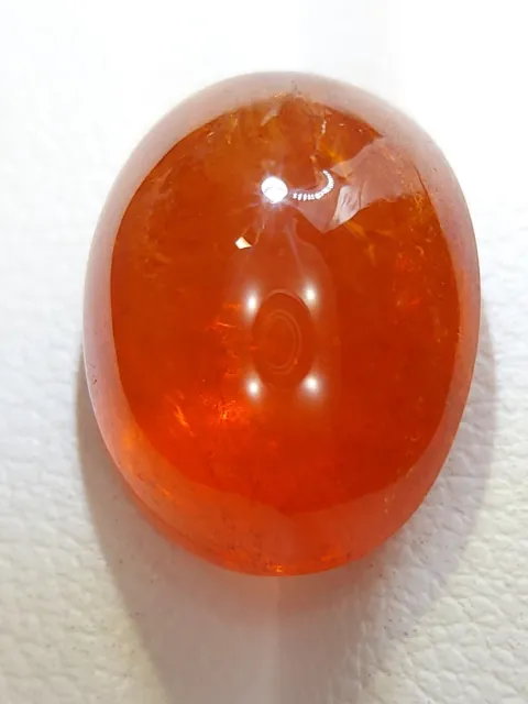 Brilliant Fanta garnet cabochon - natural orange spessartite  gemstone 13.50 CTS
