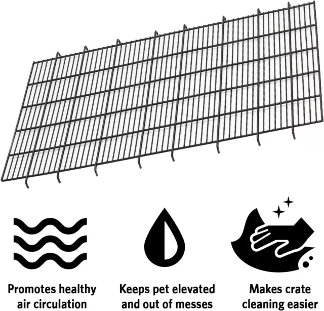 Midwest Homes for Pets Floor Grid for Dog Crate; Elevated Floor Grid Fits Models 3