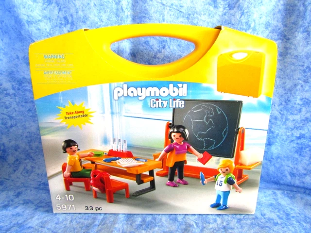 PLAYMOBIL SET #5971 City Life School Para edades de a 10