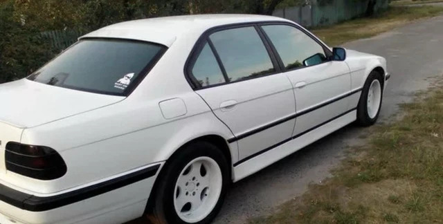 BMW E38 Alpina Style Front Bumper Lip Spoiler Kit By LASSCAR - Fiberglass, 3-Piece