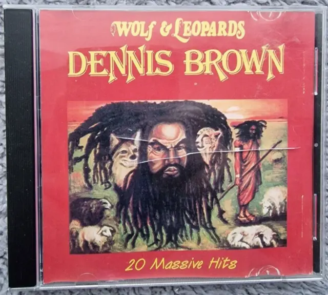 Dennis Brown – Wolf & Leopards  - 20 Massive Hits **RARE CD ALBUM**1996 reissue