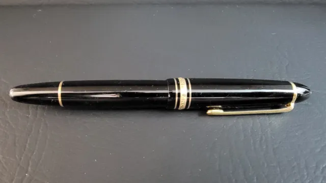 Montblanc Meisterstuck Rollerball Pen LeGrand 162 Black & Gold with 2 Refills