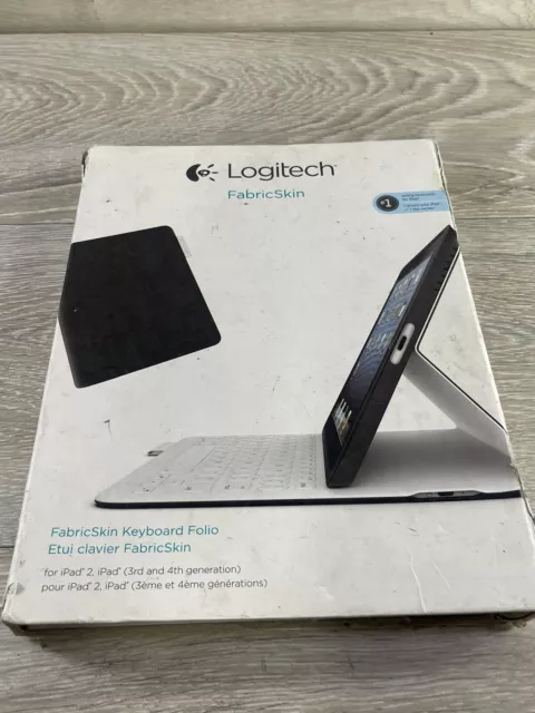 Logitech Keyboard fabricskin iPad 2, iPad (3rd and 4th Gen) - Black