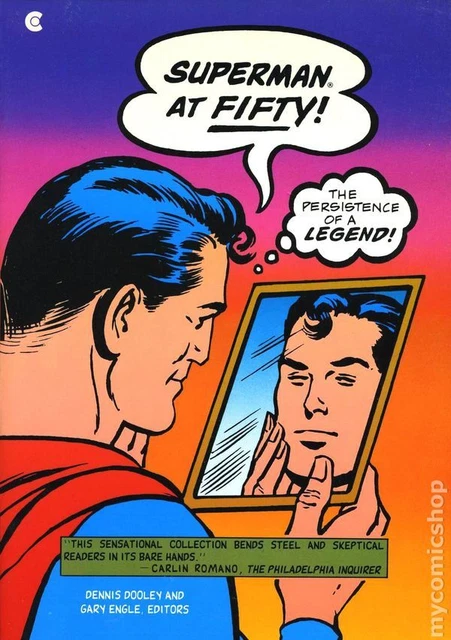Superman at Fifty The Persistence of a Legend SC #1-1ST FN 1988 Stock Image