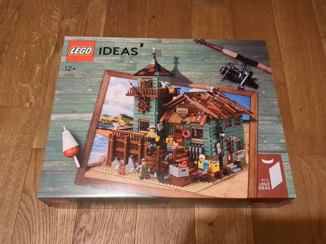 NEW LEGO IDEAS OLD FISHING STORE 21310. FREE NEXT DAY DELIVERY