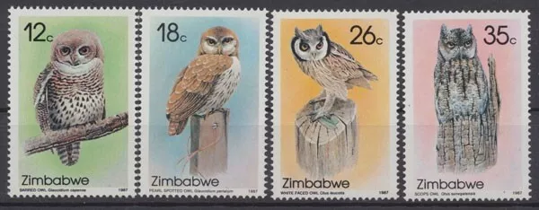 Zimbabwe, uccellini, numero di Michel 360-363, nuovo di zecca - 606261