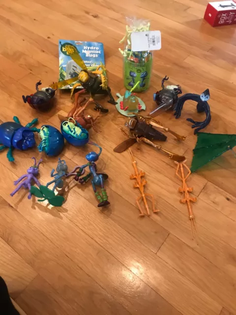 Big Lot Disney Pixar A Bug's Life Figures Collectible Toys School Hydromaniacs