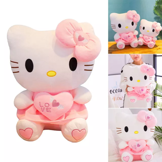 Y2K Hello Kitty Plush Toy Plushies Sanrio Doll Home Decoration Pillow Girls Gift