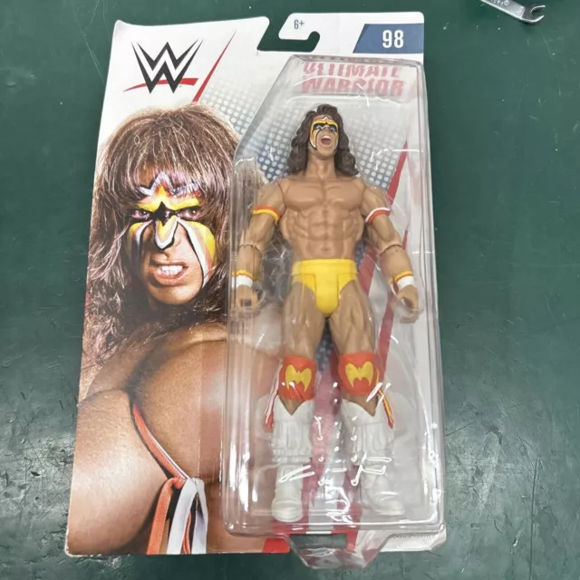 Ultimate Warrior WWE Mattel Wrestling Figure Basic Series 98 BNIB Free UK Post