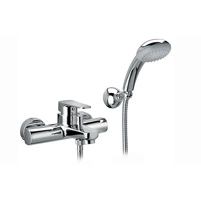 Miscelatore Monoc. Vasca Con Supporto A Snodo Linea Sly - Cromo