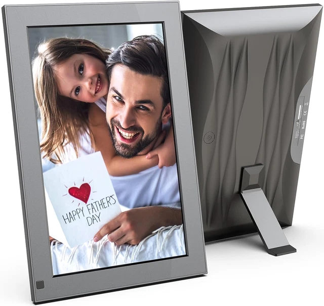 Digital Picture Frame 10.1 Inch Digital Photo Frame - Smart Wifi Frame 1280X800