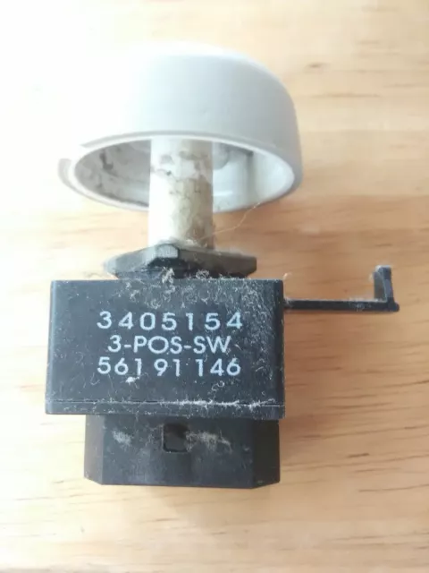 Whirlpool Dryer Switche 3405154 with knob