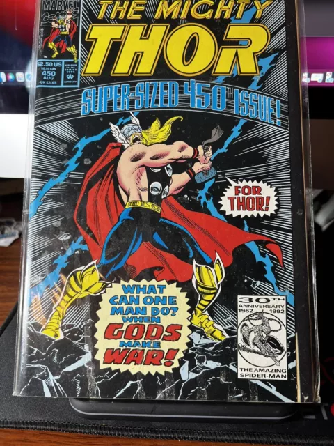 The Mighty Thor #450 Super-Sized Issue  (Aug 1992, Marvel Comics