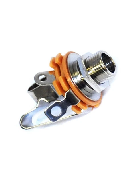 Connecteur pour Guitare Jack 6,5 IN Métal Femelle Et Basse 3 Poly
