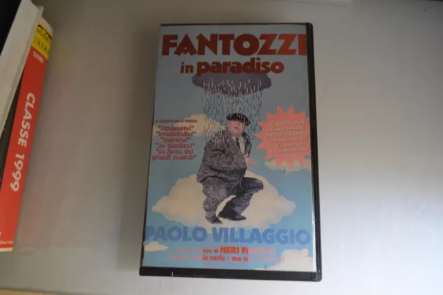 Fantozzi in Paradiso Paolo Villaggio Videocassetta NO DVD