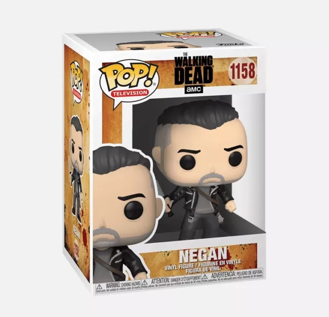 Funko Pop! AMC The Walking Dead NEGAN #1158 VAULTED PROTECTOR