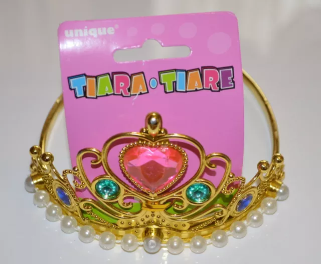 Tiara Fiesta Cumpleaños Princesa Niña Glitz Invitado de Honor Crown Regalos