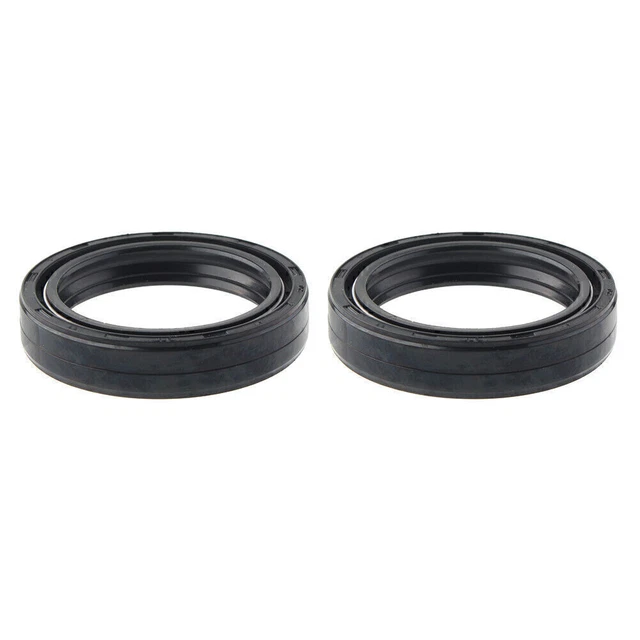 2 x nero 43X55-11 mm ammortizzatore anteriore moto sigillo olio polvere