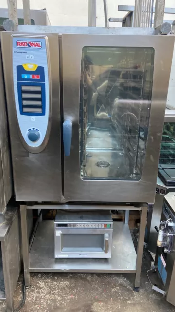 Rational Scc  Gas Combi oven 10 Grid,Immaculate,full Serviced