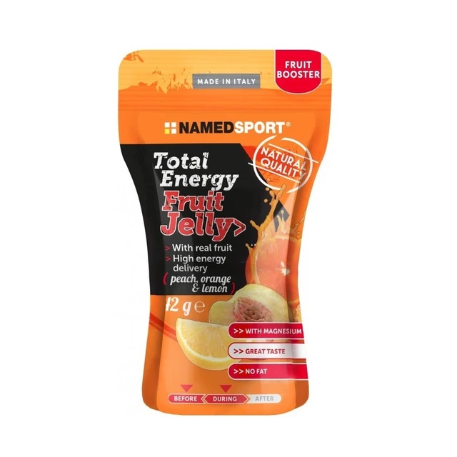 Total Energy Fruit Jelly Peach, Orange&Lemon 42g Namedsport