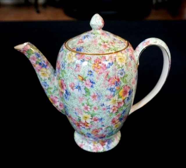 Beautiful Royal Winton Grimwades Chintz Marion Coffee Pot