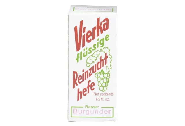VIERKA HAUSRAT Weinhefe Rasse 'Burgunder' (rot) für 50 l