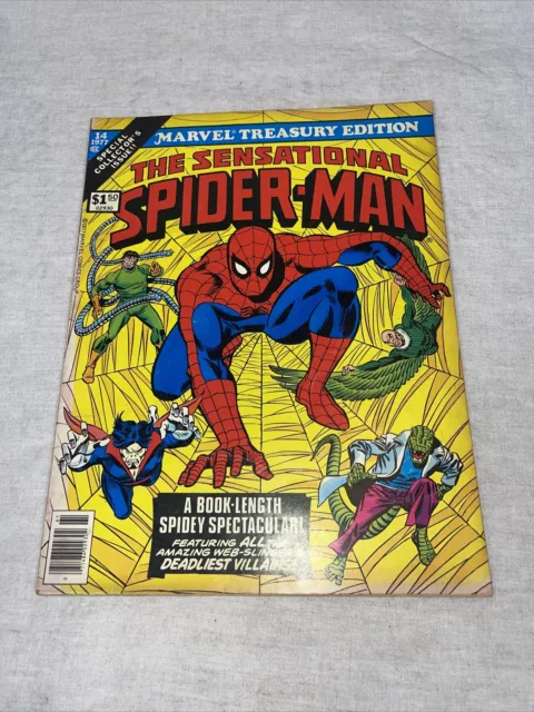 Marvel Treasury Edition # 14  Spider-Man Magazine