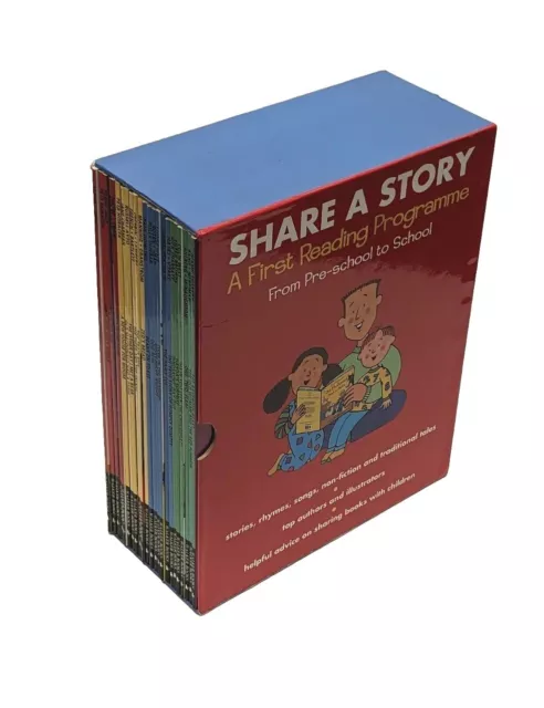 Share A Story Erstlesungsprogramm von der Vorschule bis zur Schule, 24 Bücher Set