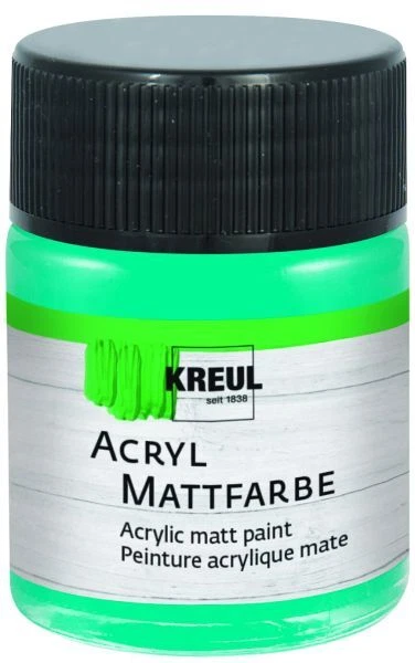 Kreul Acryl Mattfarbe türkis 50 ml  Künstlerfarben