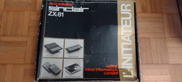 Sinclair ZX-81 computer Coffret l'initiateur Sinclair ZX-81 computer Coffret l'initiateur