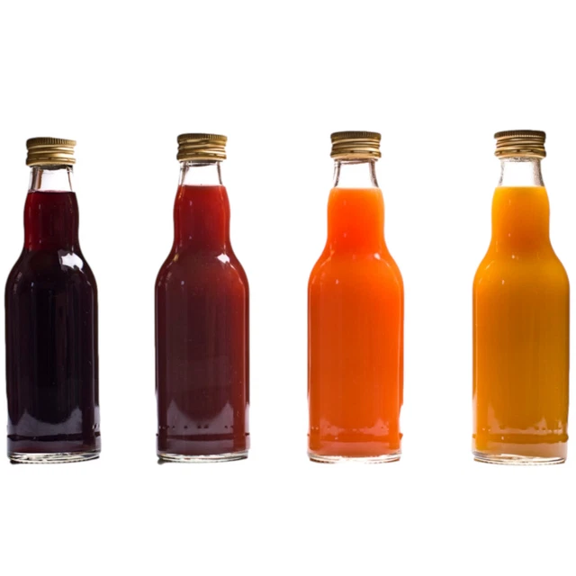 MamboCat Lot de 12 bouteilles bordeaux transparentes bouchon à visser MamboCat Lot de 12 bouteilles bordeaux transparentes bouchon à visser