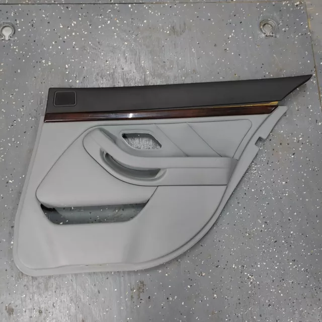 BMW E39 Right Passenger Rear Door Card Panel - Grey S4B0/97
