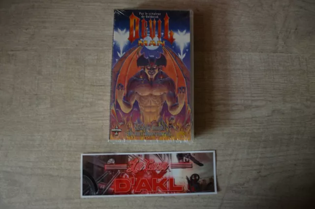 Cassette VHS rare Devil Man (par le créateur de Goldorak) - Français K7 NEUVE