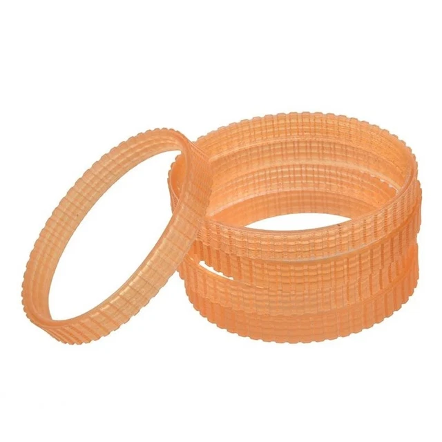 Durevole Elettrico Piallatrice Cintura Arancione 218mm 5pcs 9.6mm Larghezza