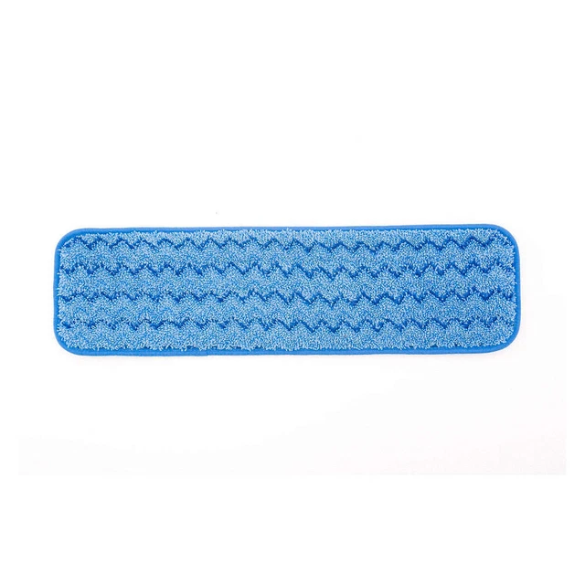 RUBBERMAID COMMERCIAL PRODUCTS FGQ41000BL00 Flat Mop Pad,Microfiber