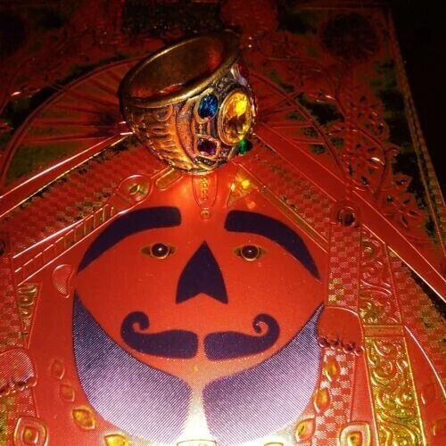 Anillo Hanuman del Templo Sri Salasar Balaji - Protección contra el Mal Magia Negra