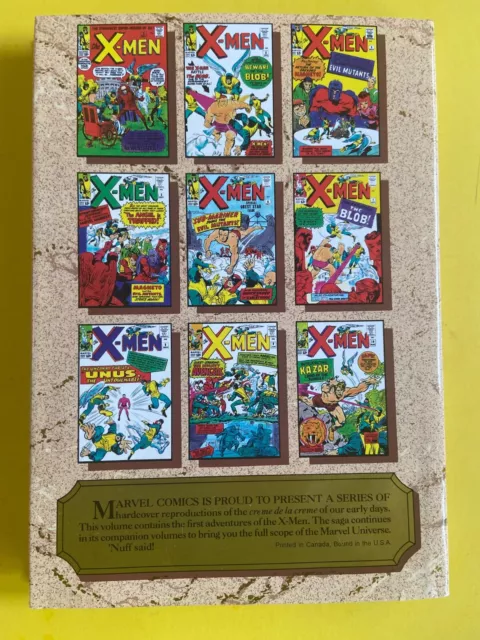 X-Men - Masterworks Deluxe Library Variant Edition Vol 1   Hc  Issues 1 To 10 2