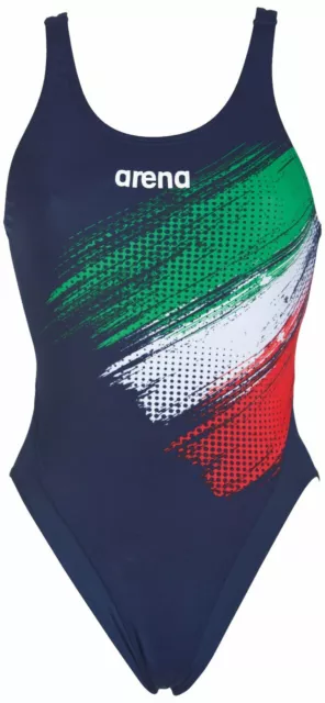 2850/1 ARENA From Federation Italian Swimming Tech one piece Costume Dress