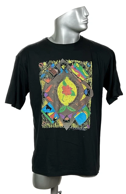 JC DE CASTELBAJAC  Print T-shirt Size XXL