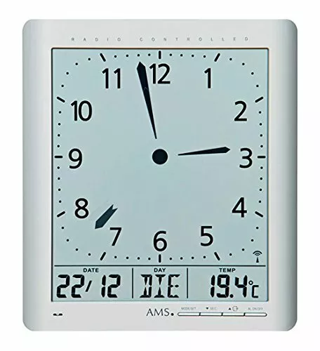 AMS Reloj Analogico-Digital para Unisex 5898