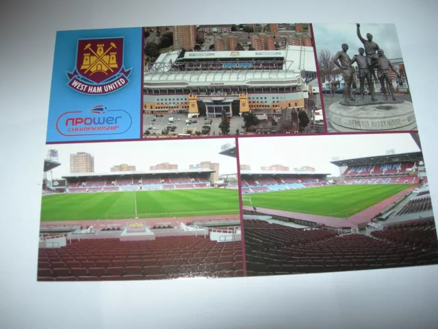 Stadionpostkarte "Boleyn Ground/Upton Park" West Ham United/London