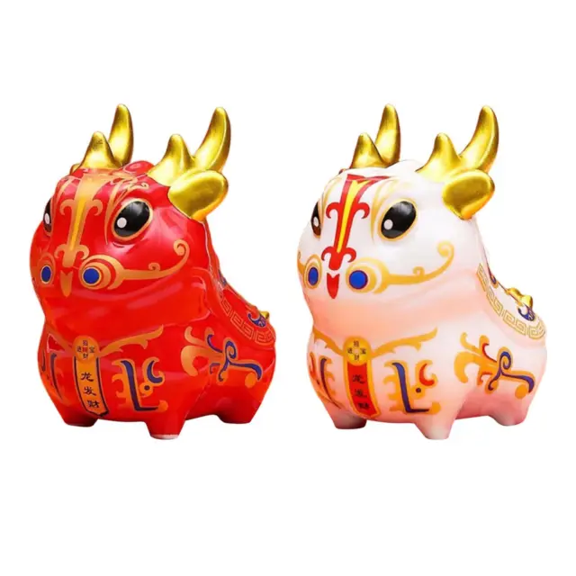 TOYANDONA Banque Dépargne du Dragon Figurines du Nouvel an Banque