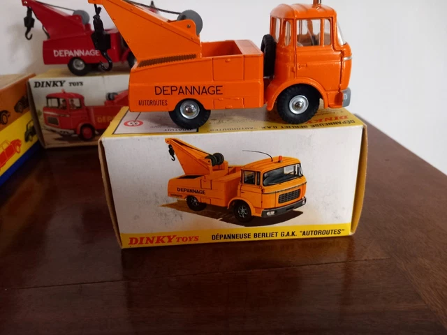 Dinky Toys berliet tout terrain grue dépannage