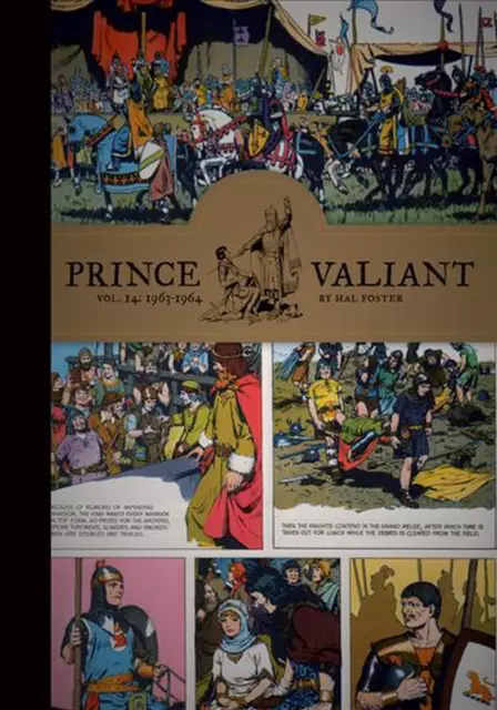 Prince Valiant Vol. 14: 1963-1964 by Hal Foster (English) Hardcover Book